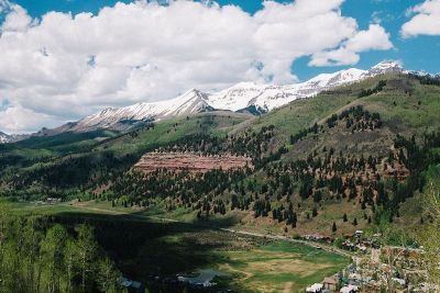 town in a valley