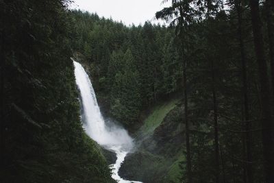 hidden waterfall