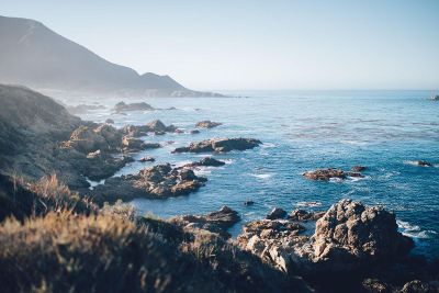 cliffside ocean