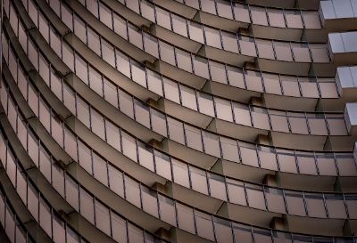 curved building balconies