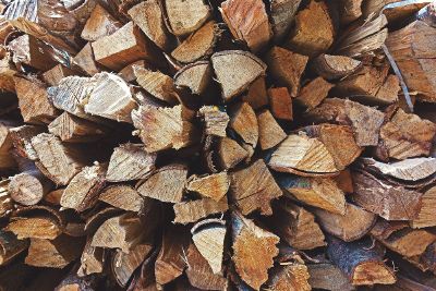 wood pile