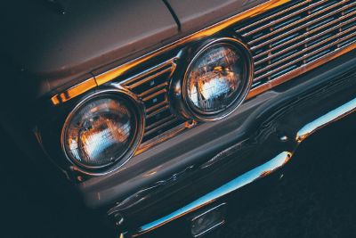 classic car headlights