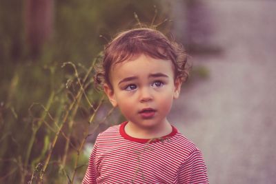 child in nature