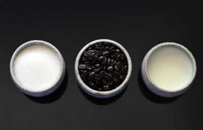 jars of coffee ingredients