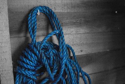 blue rope