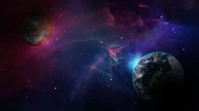 planets in outerspace