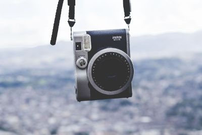 hanging camera