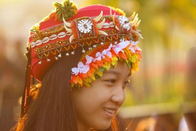 flower hat