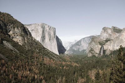 mountain in a national park