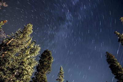 falling star shower