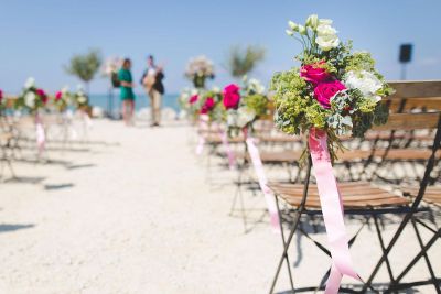 wedding venue on beach