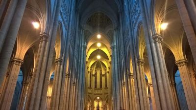 inside cathedral