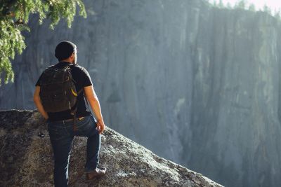 traveller and the valley