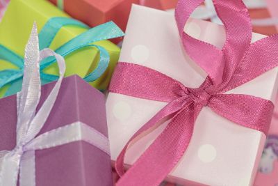 gifts with bows