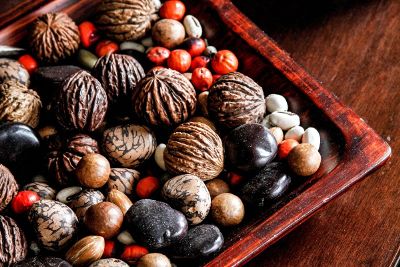 walnuts centerpiece