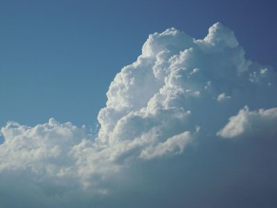 massive cumulonimbus clouds