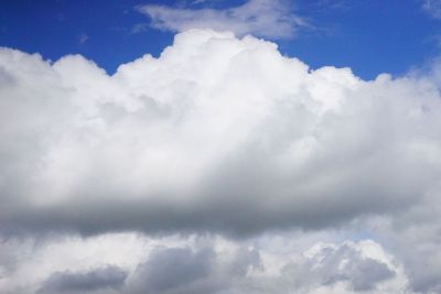 white fluffy clouds