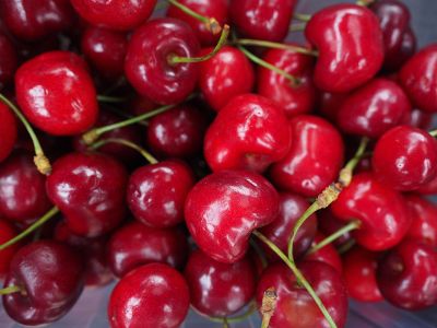 fresh cherries