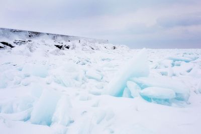 frozen land