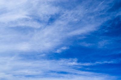 blue sky and clouds