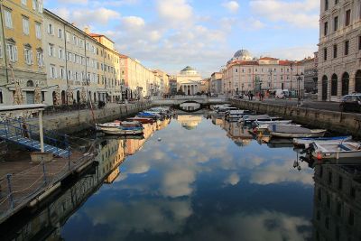 a canal in europe