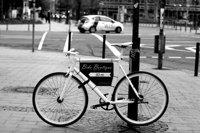 bicycle in the city