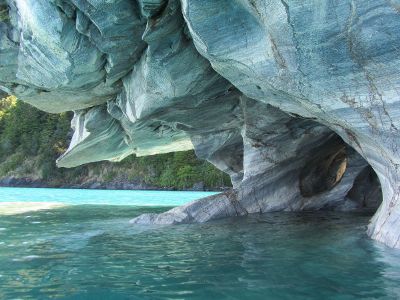 blue cave inlet