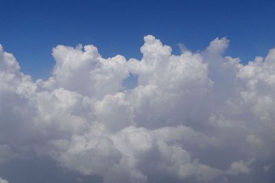 fluffy clouds