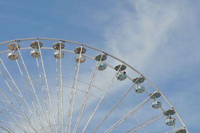 ferris wheel against sky