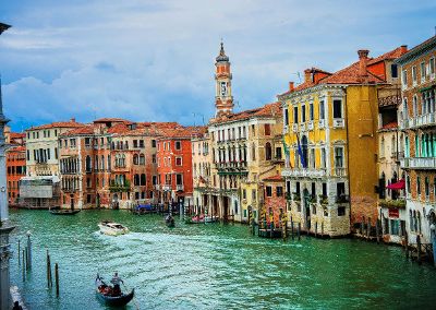 a canal in venice