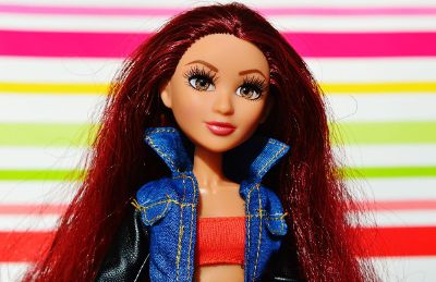 barbie with red hair