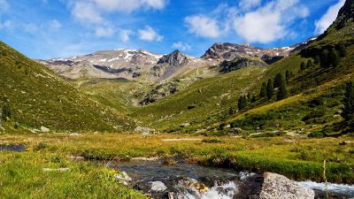 lonely mountain range