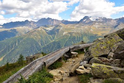 walkway on a cliff