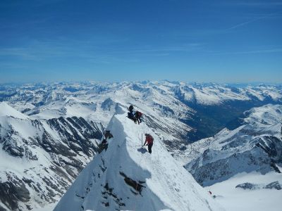 peak of mountain