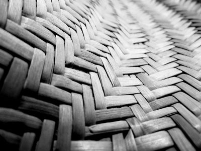 woven pattern closeup