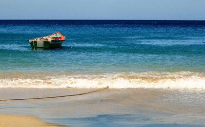 fishing boat on the water