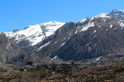 village in the mountains