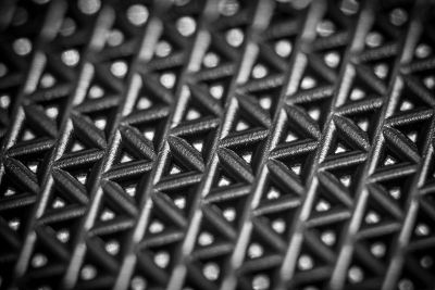 close up plastic pattern