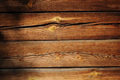 worn stack of lumber