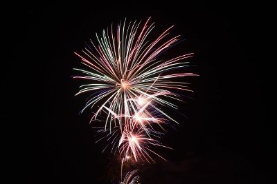 colourful fireworks