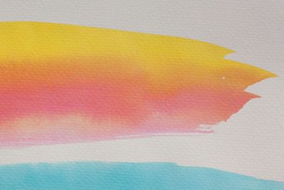 bright watercolor wash