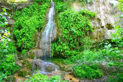 waterfall in wilderness