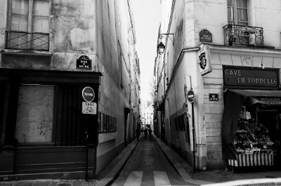 vintage paris street