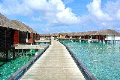 cabanas on the water