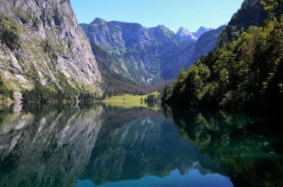 beautiful mountainous gourge