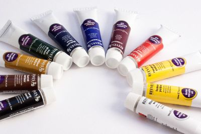 paint tube display