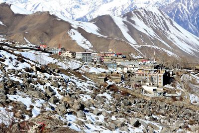 village in mountains