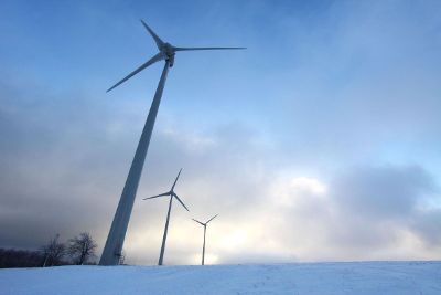 wind turbines