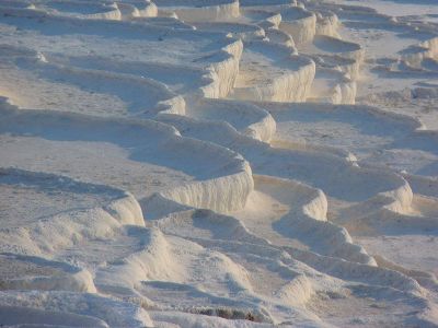 jagged snowdrift