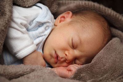 baby in blanket
